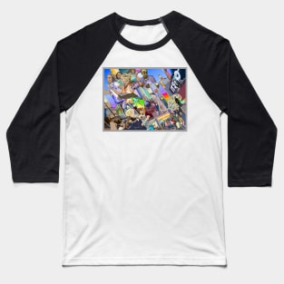 World of Particles Baseball T-Shirt